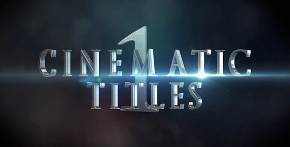 cinematic titles after effects template free download